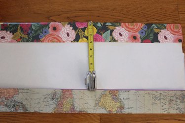 the folded flap on top