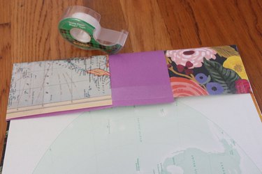 tape the papers