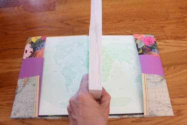 covers slide into the flaps