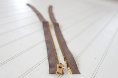 open zipper
