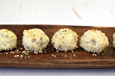 Mashed potato bites.