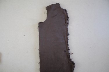 Sew the front together along the center front seam.