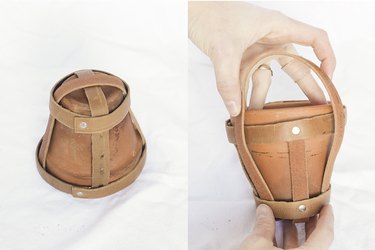 Small planter holder assembly.