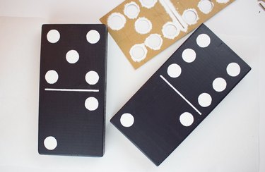 Painted dominoes