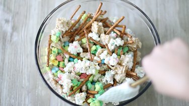 mixing leprechaun munch