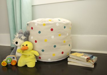 Pouf all finished