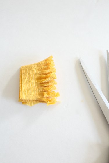 Cut several slits at the top.