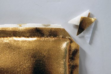 Trim corners close to stitching.