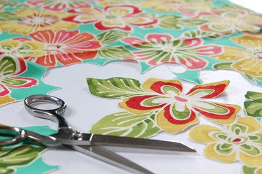 cut floral pattern