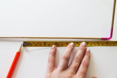 Measure and mark.