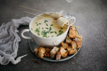 This Foolproof Classic Cheese Fondue is so incredibly delicious... and easy to make too!