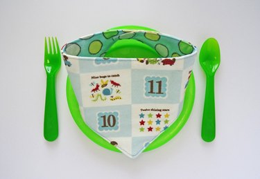 Baby Bib Sewing Project