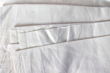 Old sheets used for making muslins.