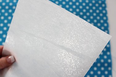 fusible side of interfacing