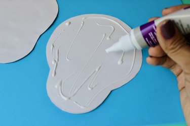 Day of the Dead mini bags, step 2