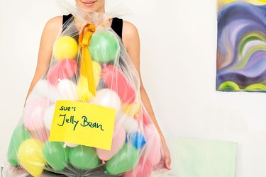 Complete jelly bean costume