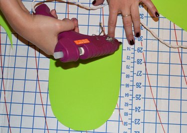 Step 1- Line Edges With Glue