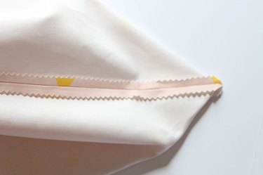 put side and bottom seam together