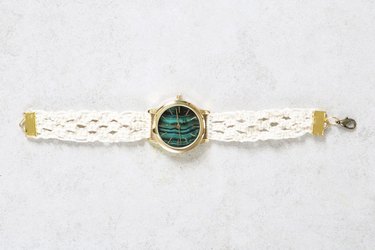 DIY macrame watch strap