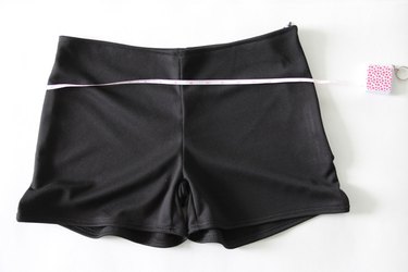 Make sure you shorts are flat, and measure the width