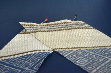 pin bias strips end to end