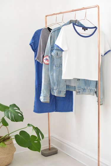 clothing rack diy