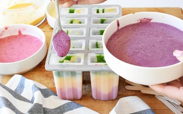 pour layers