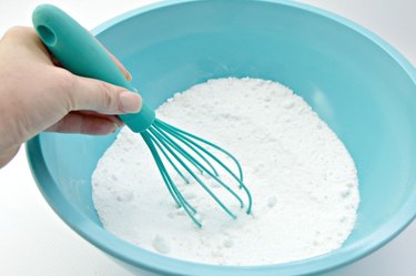 Whisk ingredients together.