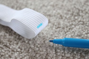 mark the quarters of elastic