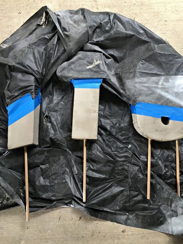How to Make Painted House Numbers from Cement