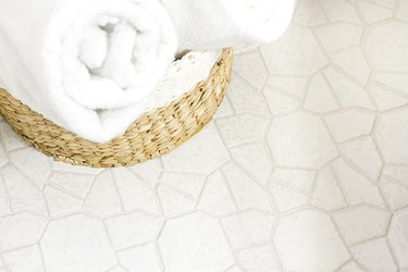 bright white grout lines