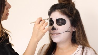 Extend lines from your eyes.