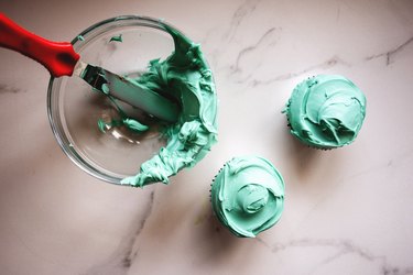 Learn How to Make a vibrant shade of Turquoise food coloring for all your baking and craft needs.