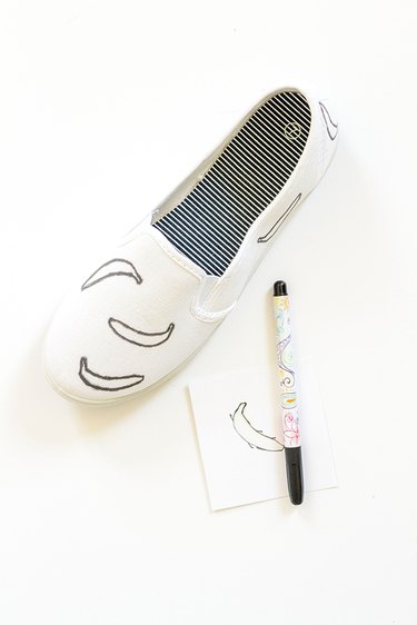 trace template fabric marker