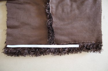 Add elastic to the ankle.