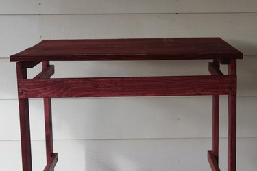 First tier of back beam.