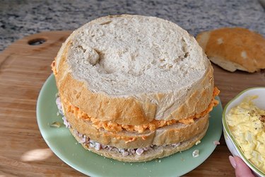 third bread layer