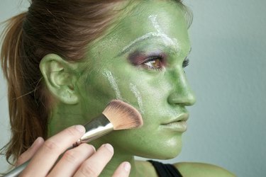 Trace the tail of your eyebrow