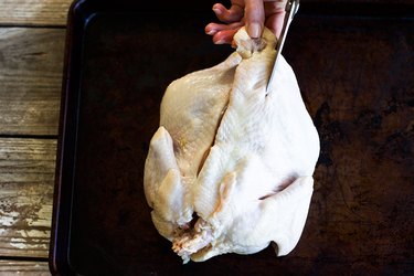 Skillet Butterflied Chicken