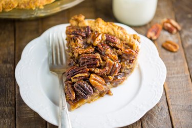 Classic homemade pecan pie