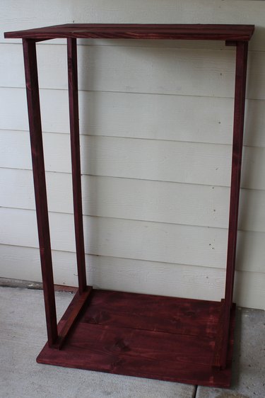Top and base attached.