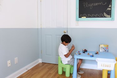 Painting interior doors can freshen up a room.