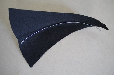 Cut a piece of wire the same length as the beak and wrap the ends in duct tape.