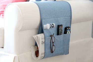How to Make an Arm Chair Remote Holder