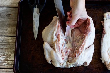 Skillet Butterflied Chicken