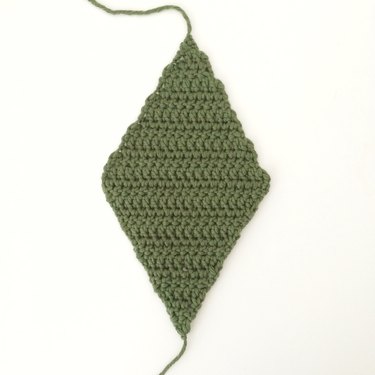 Crochet diamond