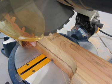 Chop down last 2x4 for legs