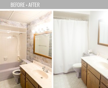Before and After: The Easiest Way to Clean Grout