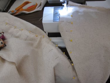 Pin side seams