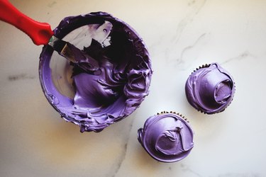 These different shades of Purple Food Coloring can be used in a variety of different baking and craft projects.